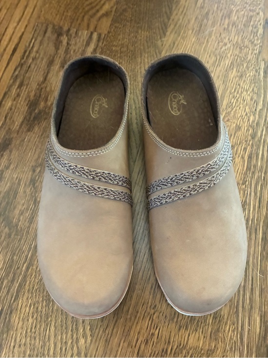 Chaco Shoes - Chaco Caribou Leather Slip-On Clog Mules